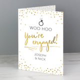 Personalised Engagement Card: 2 - Greeting Cards By Gift Moments