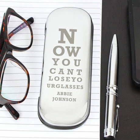 Personalised Glasses Case with Fixed Message: 1 - Glasses Cases By Gift Moments