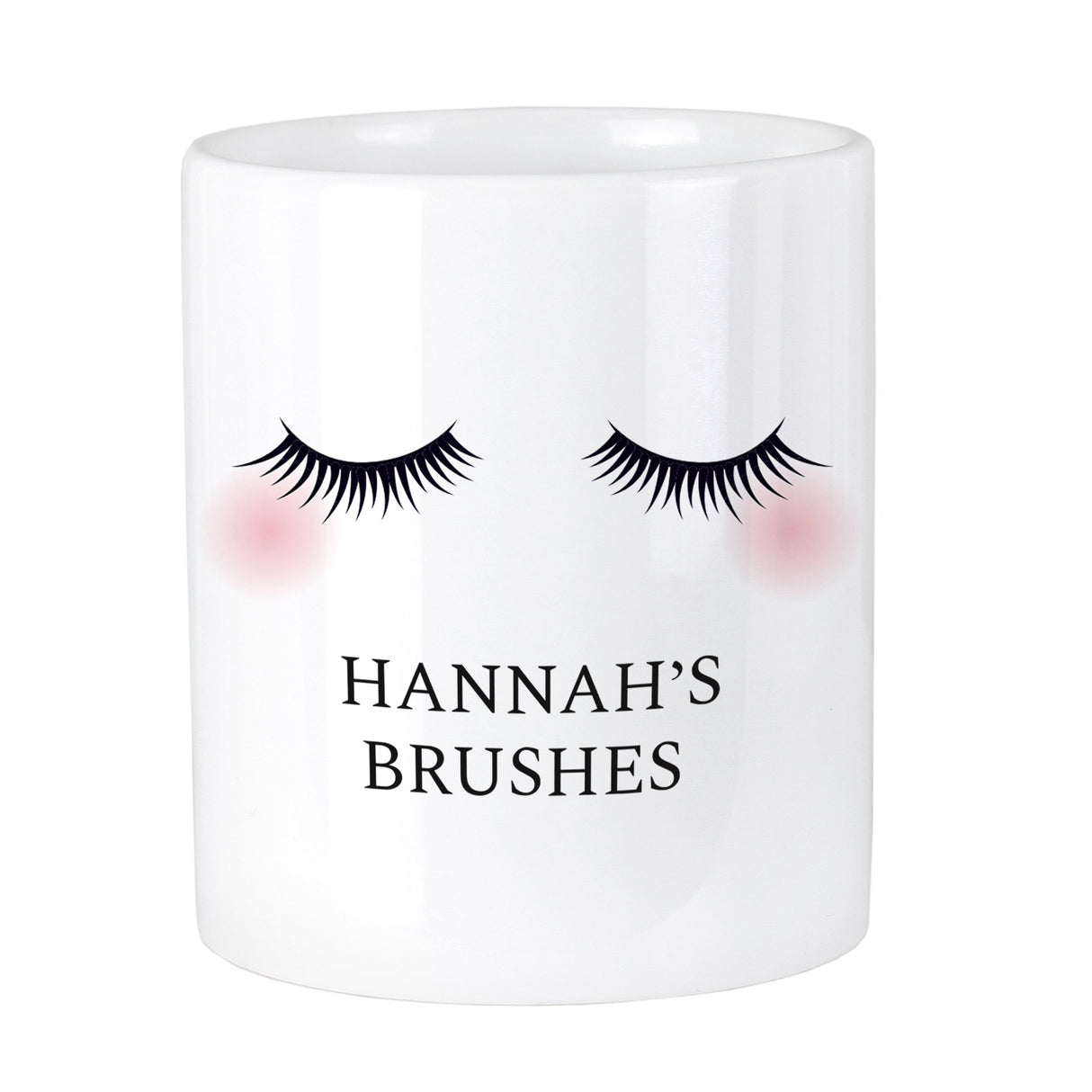 Personalised Ceramic Eyelashes Storage Pot: 2 - Storage By Gift Moments