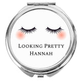 Personalised Eyelashes Compact Mirror: 3 - Compact Mirrors By Gift Moments