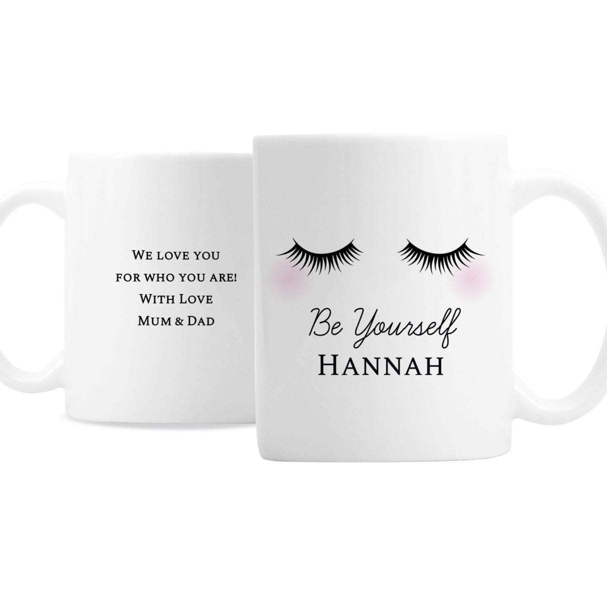 Personalised Eyelashes Mug: 4 - Mugs By Gift Moments