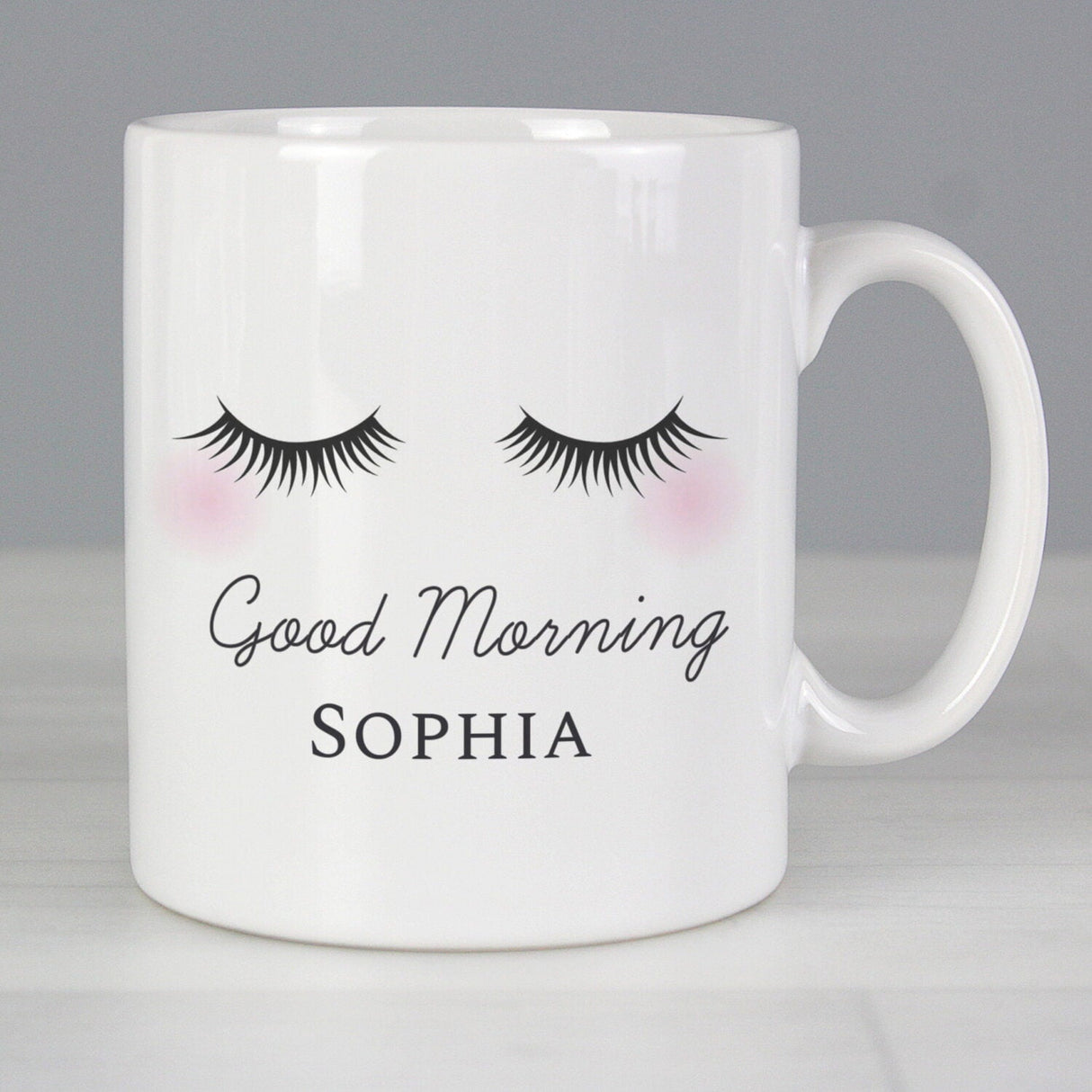 Personalised Eyelashes Mug: 2 - Mugs By Gift Moments