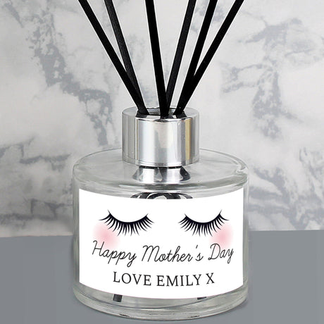 Personalised Eyelashes Reed Diffuser: 2 - Reed Diffusers By Gift Moments