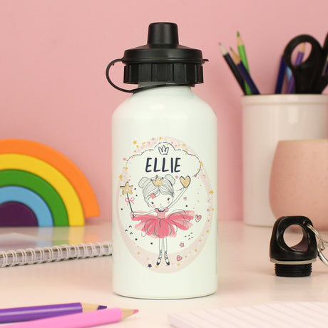 Personalised Fairy Aluminium Drinks Bottle: 2 - Kids Bottles By Gift Moments