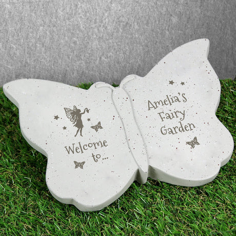 Personalised Fairy Garden Butterfly Ornament: 1 - Garden Ornaments By Gift Moments