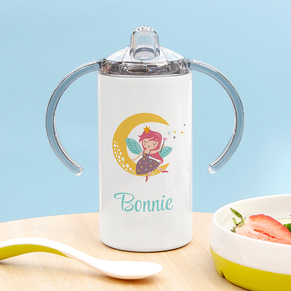 Personalised Fairy Sippy Cup for Kids: 3 - Kids Bottles By Gift Moments