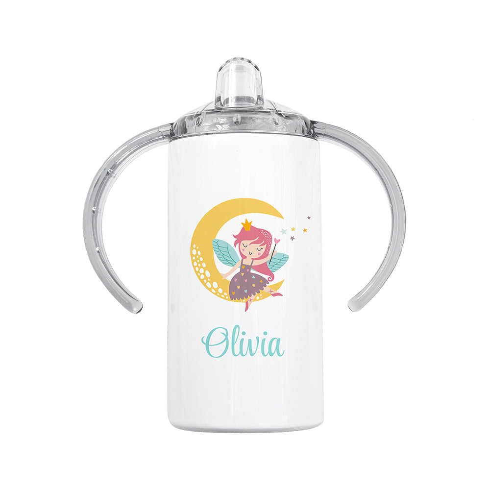 Personalised Fairy Sippy Cup for Kids: 6 - Kids Bottles By Gift Moments