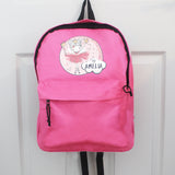 Personalised Fairy Pink Kids Backpack: 2 - Kids Bags By Gift Moments