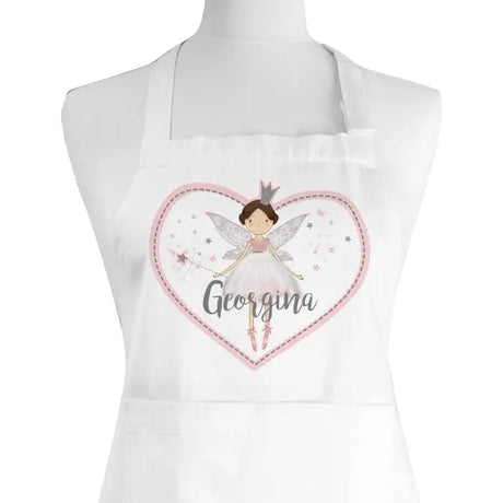 Personalised Fairy Princess Kids Apron: 2 - Aprons By Gift Moments