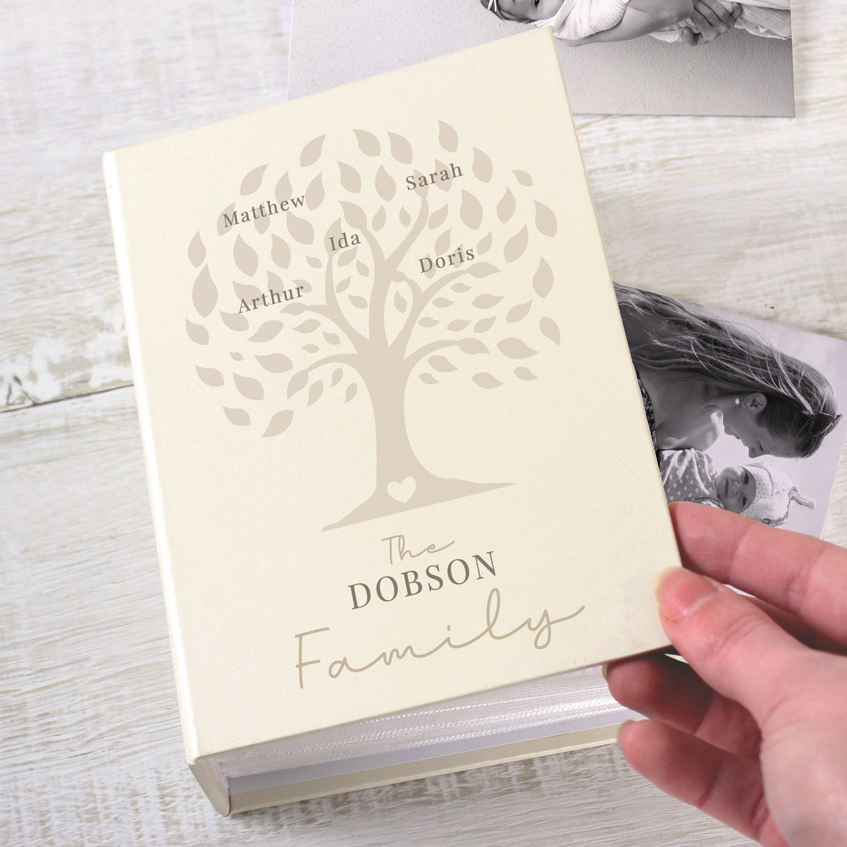 Personalised Family Tree Photo Album 6x4: 2 - Photo Albums By Gift Moments