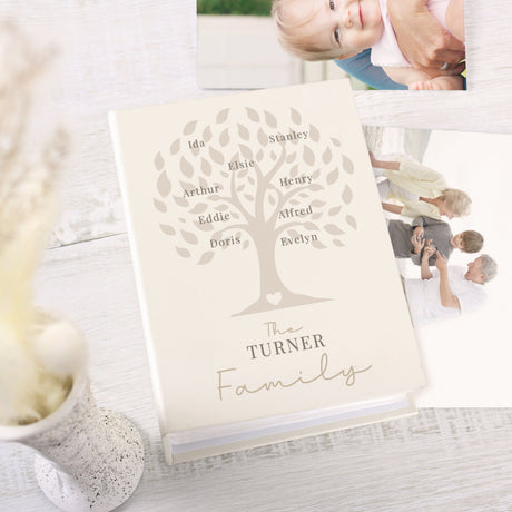 Personalised Family Tree Photo Album 6x4: 3 - Photo Albums By Gift Moments