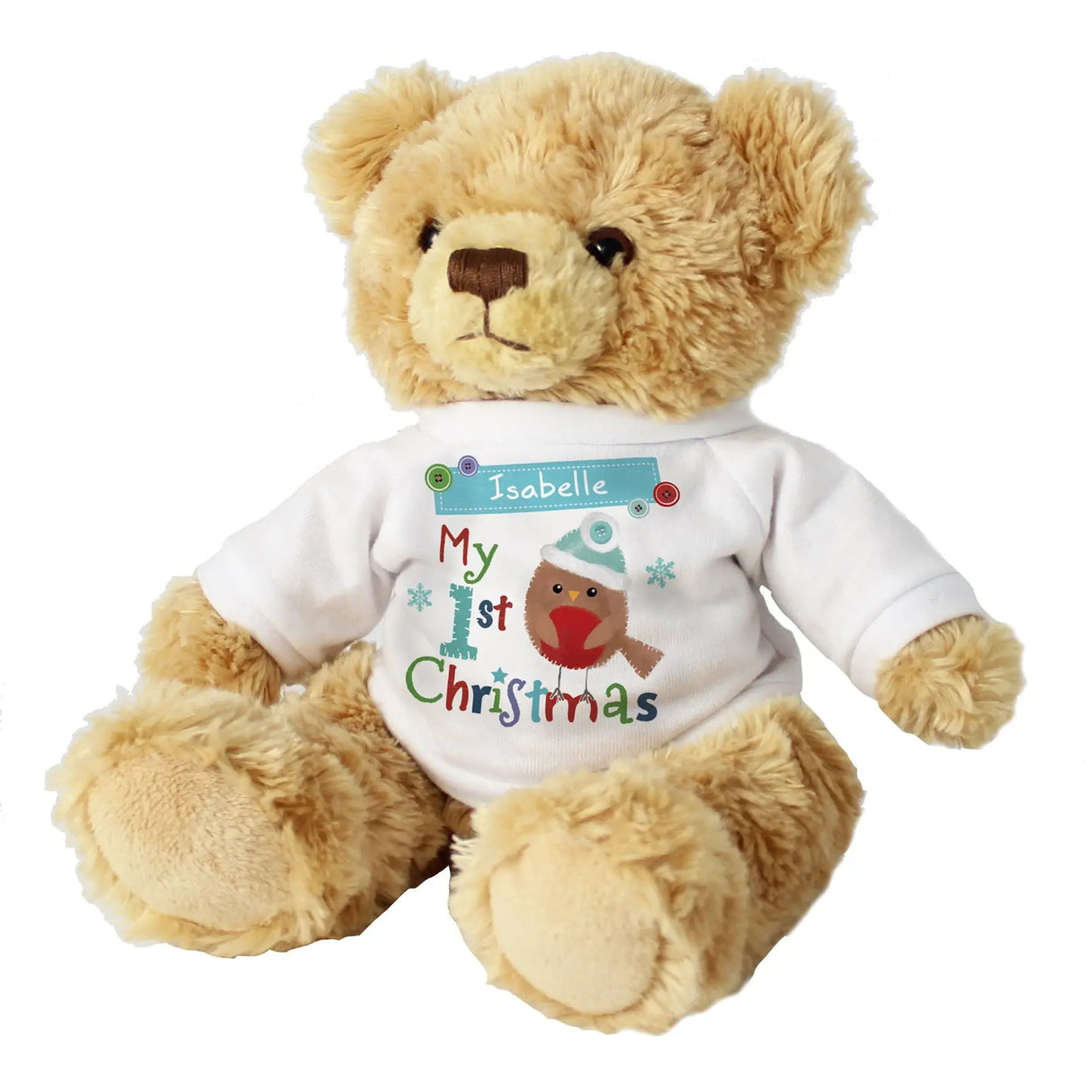 Personalised My 1st Christmas Teddy Bear: 2 - Teddy Bears & Soft Toys By Gift Moments