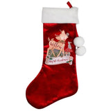 Personalised Luxury Red Christmas Stocking: 4 - Christmas Stockings By Gift Moments