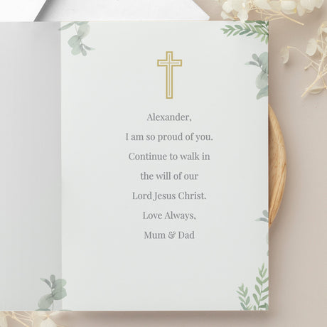 Personalised First Holy Communion Greeting Card: 4 - Greeting Cards By Gift Moments