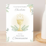 Personalised First Holy Communion Greeting Card: 3 - Greeting Cards By Gift Moments