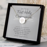 Personalised First Holy Communion Necklace & Box: 1 - Necklaces By Gift Moments