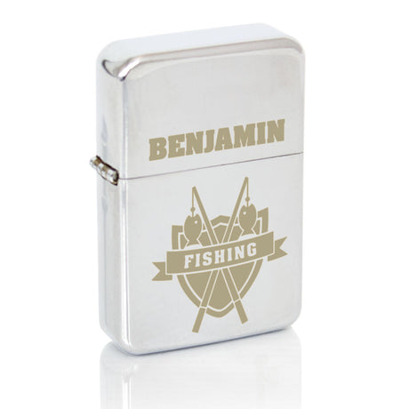 Personalised Fishing Lighter Gift: 4 - Smoking Accessories By Gift Moments