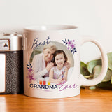 Personalised Floral Photo Upload Mug: 1 - Mugs By Gift Moments