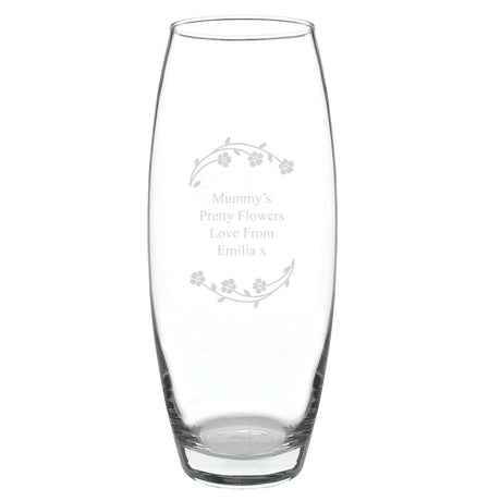 Personalised Glass Bullet Vase: 4 - Vases By Gift Moments