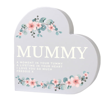 Personalised Floral Heart Ornament: 6 - Ornaments By Gift Moments