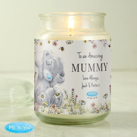 Personalised Me to You Floral Candle: 1 - Candles