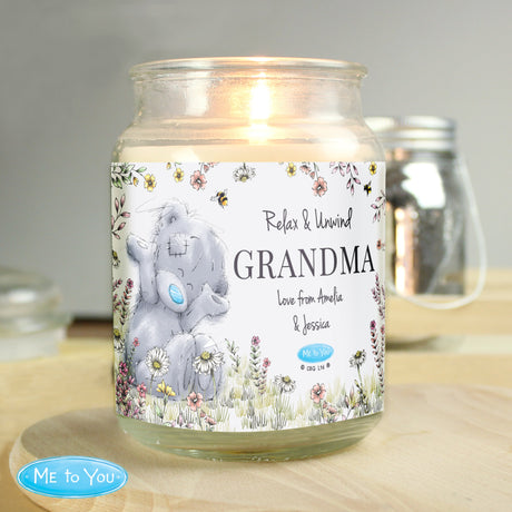 Personalised Me to You Floral Candle: 2 - Candles