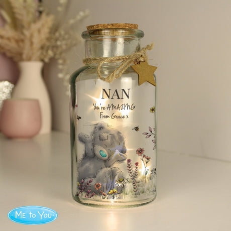 Personalised Me to You Floral LED Jar: 2 - LED Lighting