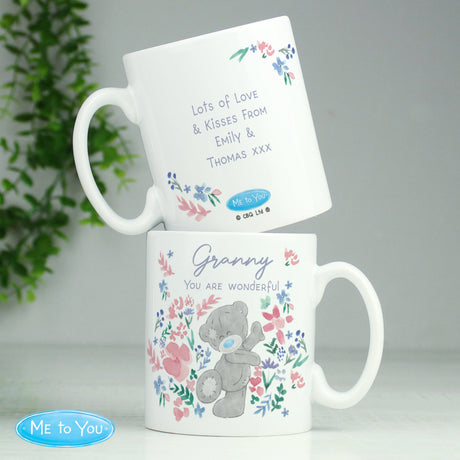 Personalised Me To You Floral Mug: 1 - Mugs