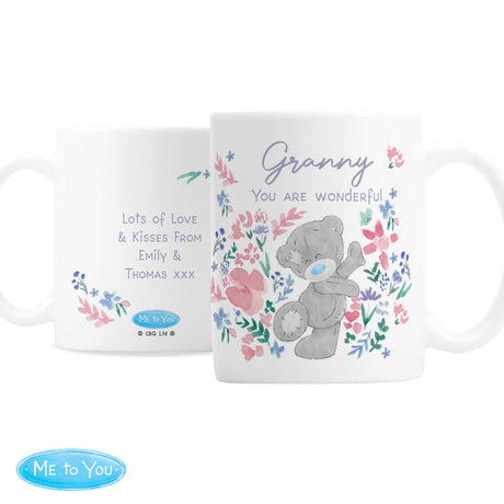 Personalised Me To You Floral Mug: 5 - Mugs