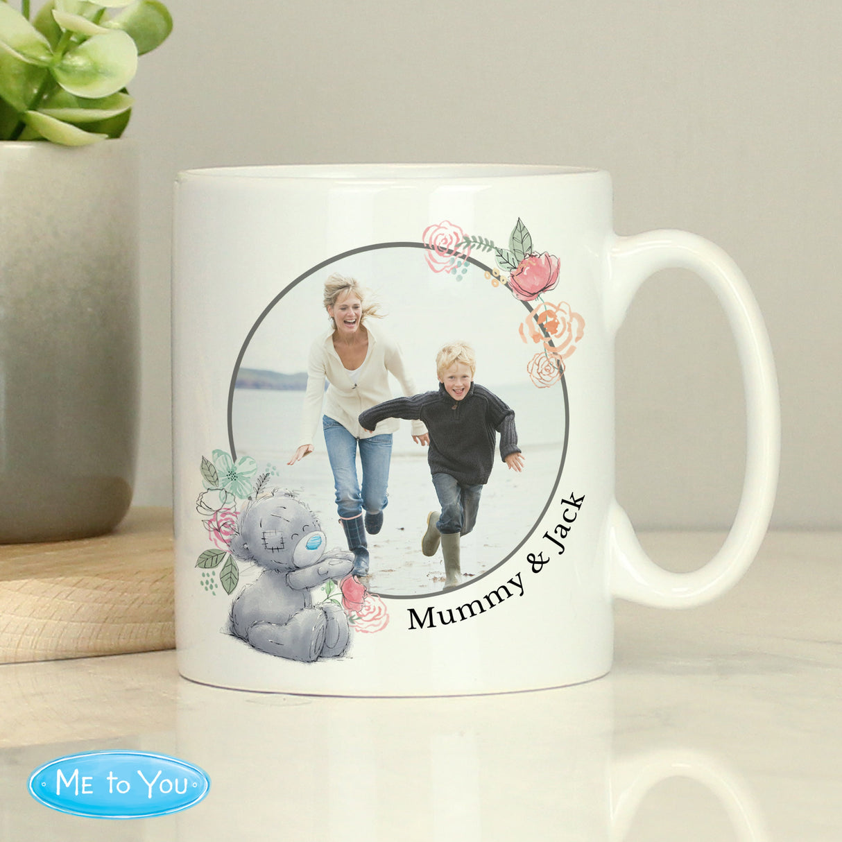 Personalised Me To You Floral Mug: 3 - Mugs