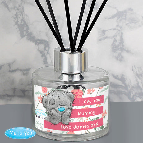 Personalised Me To You Floral Reed Diffuser: 1 - Reed Diffusers