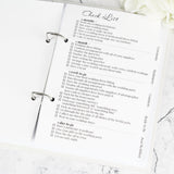 Personalised Floral Watercolour Wedding Planner: 8 - Calendars & Planners By Gift Moments