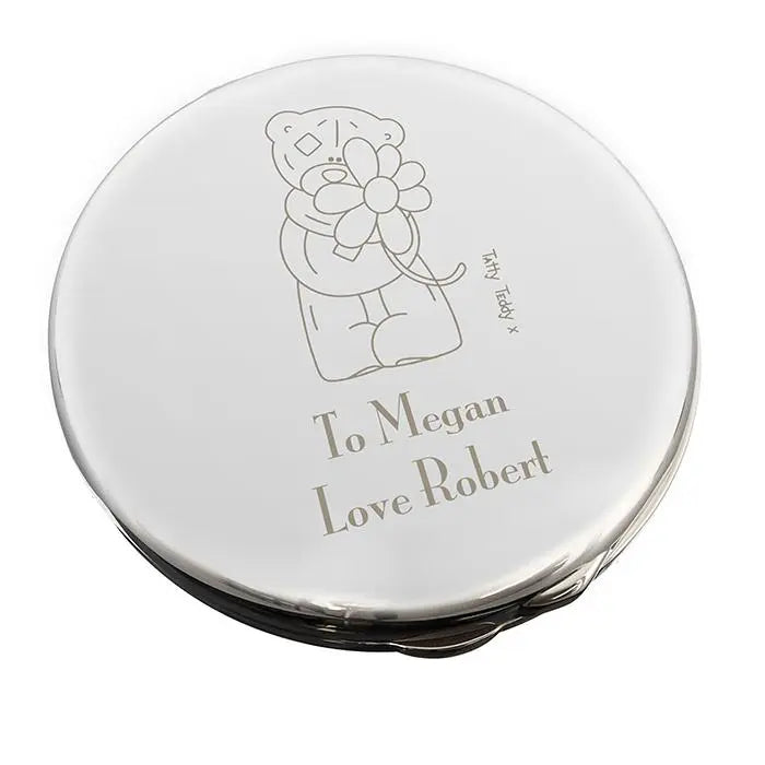 Personalised Me to You Flower Compact Mirror: 3 - Compact Mirrors