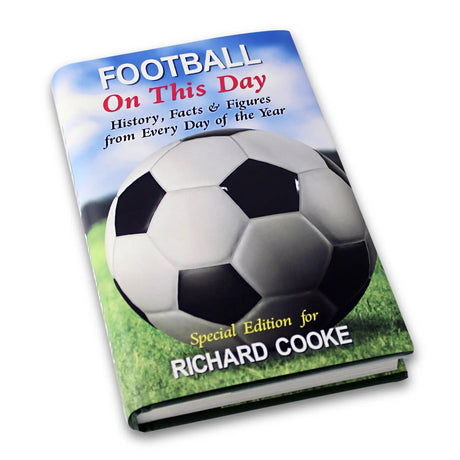 Personalised Football History Keepsake Book: 2 - Books By Gift Moments