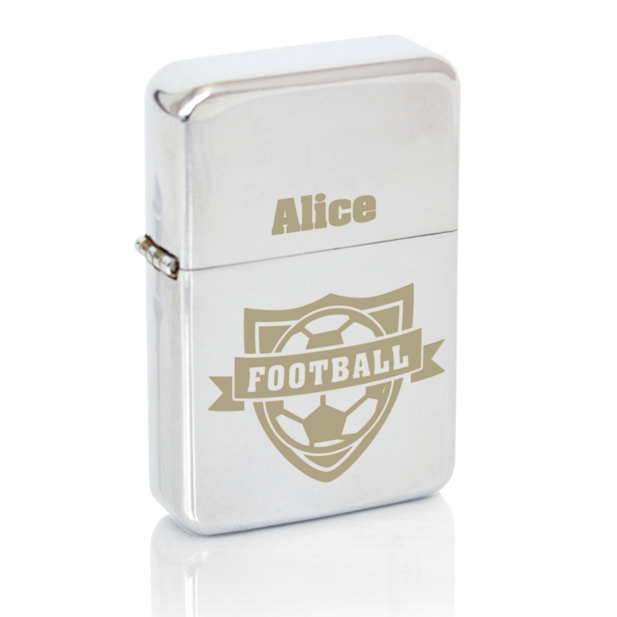 Personalised Football Lighter Gift: 5 - Smoking Accessories By Gift Moments