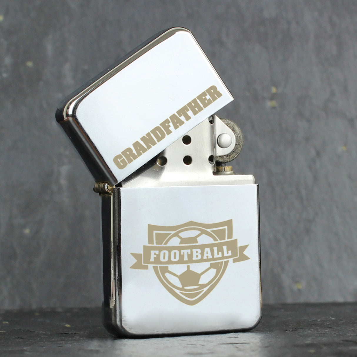 Personalised Football Lighter Gift: 1 - Smoking Accessories By Gift Moments