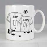 Personalised Football Mini Me Mug: 4 - Mugs By Gift Moments