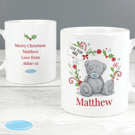 Personalised Christmas Mug for Nan Grandma Mum: 3 - Mugs