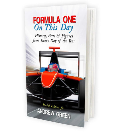 Personalised Formula 1 History Book: 2 - Books By Gift Moments