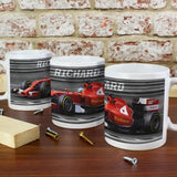 Personalised Formula 1 Racing Mug: 1 - Mugs By Gift Moments