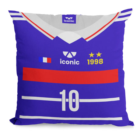 Zidane Legend Personalised Cushion 18’’: 1 - Cushions By France