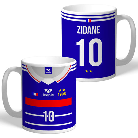 Zidane Legend Personalised Mug: 1 - Mugs By France