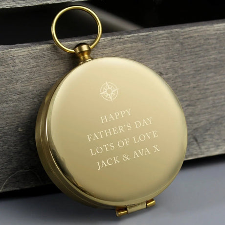 Personalised Free Text Keepsake Compass: 2 - Compasses By Gift Moments