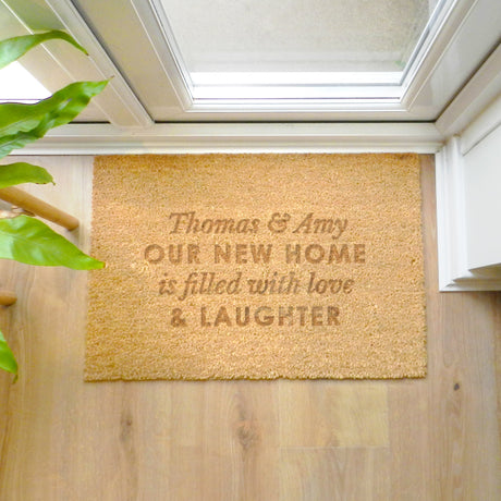 Personalised Indoor Rectangle Doormat: 1 - Doormats By Gift Moments