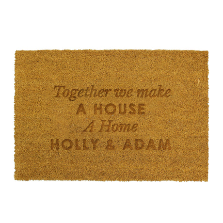 Personalised Indoor Rectangle Doormat: 5 - Doormats By Gift Moments