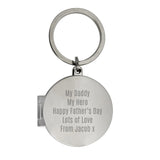 Personalised Round Photo Keyring: 5 - Keyrings By Gift Moments