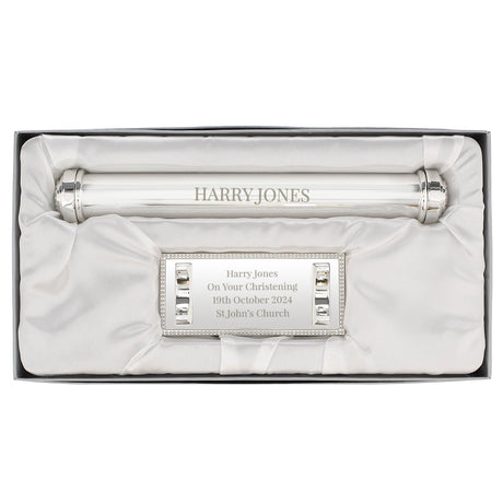 Personalised Silver Plated Certificate Holder: 11 - Certificate Holders By Gift Moments