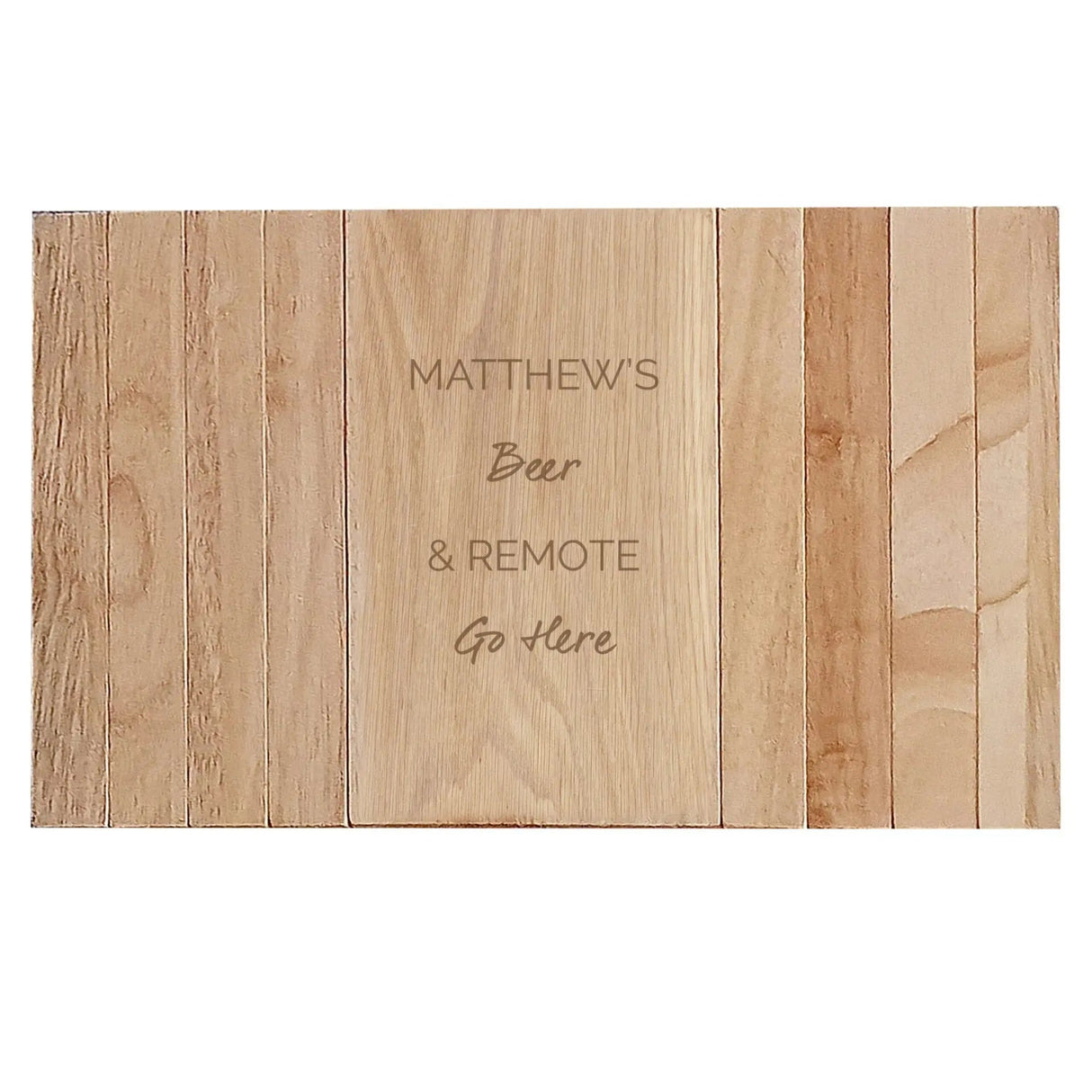 Personalised Wooden Sofa Tray with Custom Text: 6 - Coasters By Gift Moments