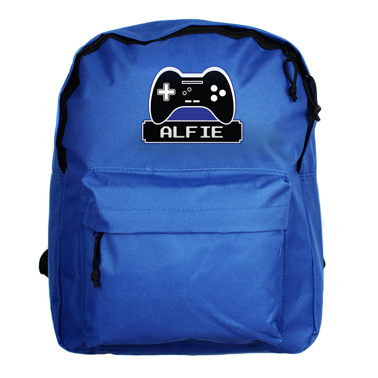 Personalised Blue Gaming Backpack: 3 - Kids Bags By Gift Moments