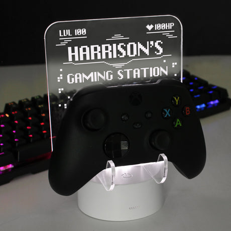 Personalised LED Gaming Controller Holder: 7 - Gaming By Gift Moments